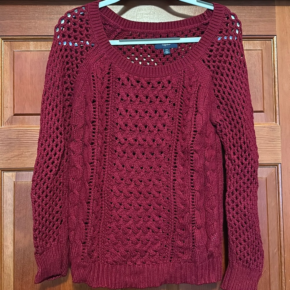 American Eagle Red Sweater